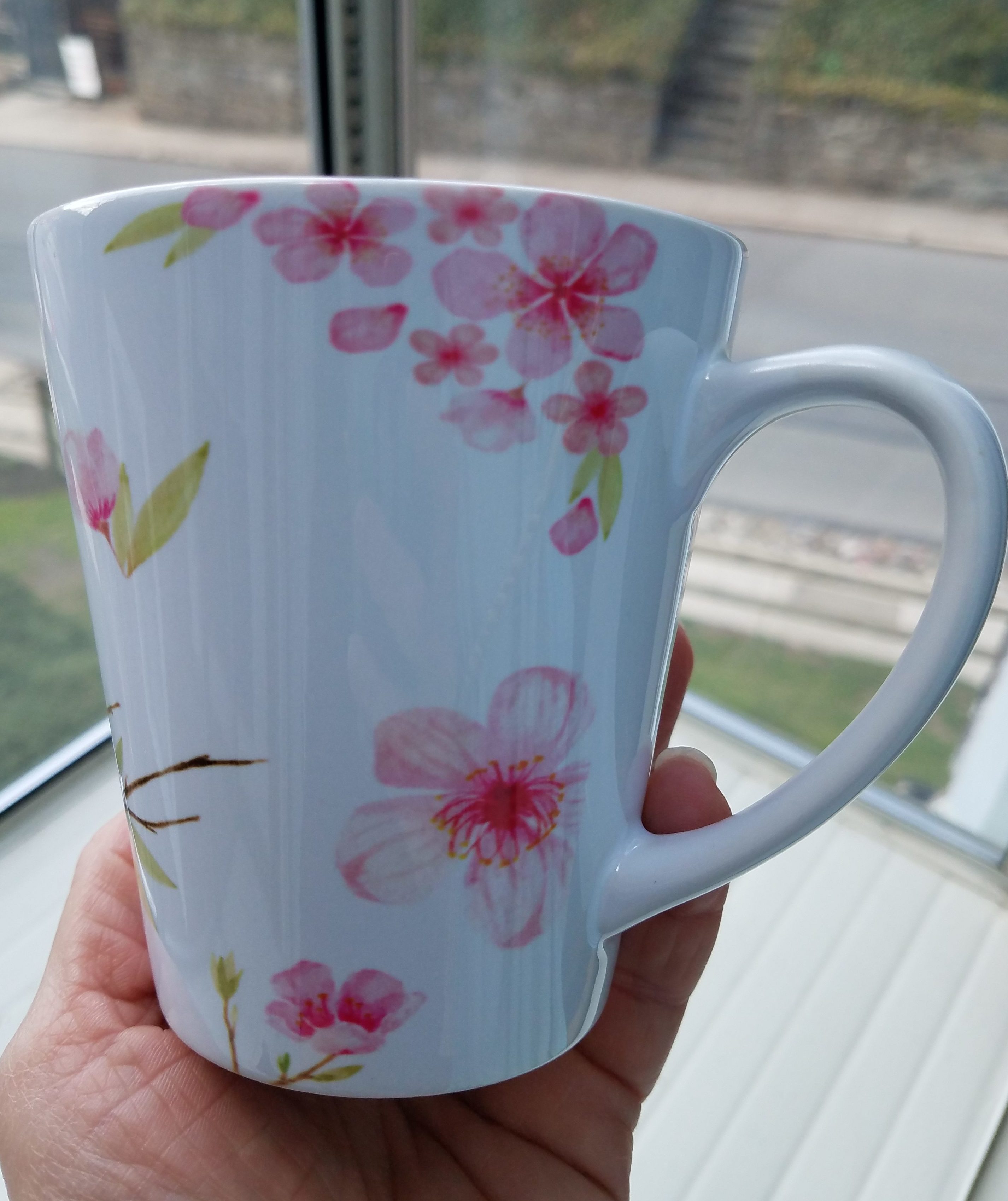 Cherry Blossom Sakura Latte Mug 01